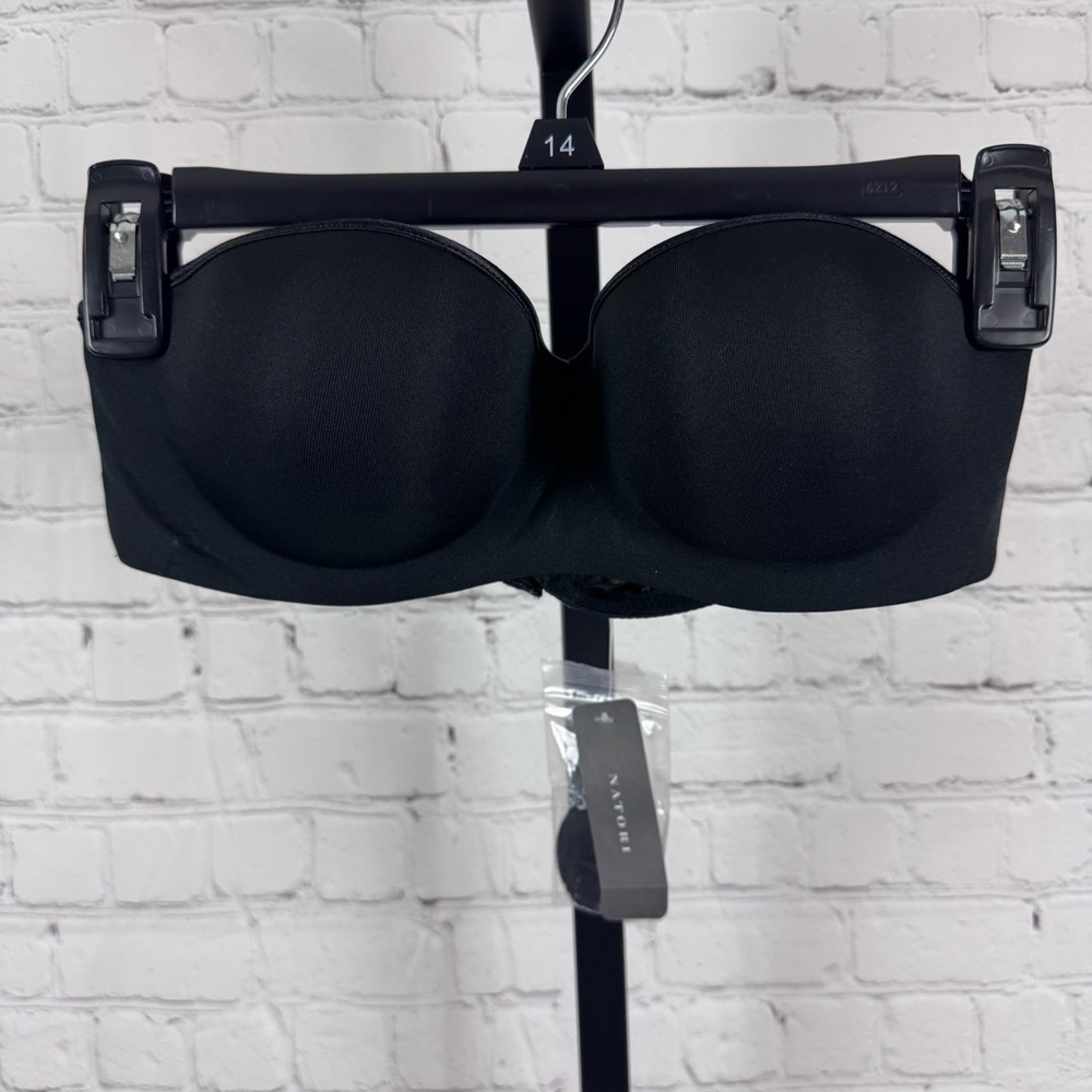 Natori Reflex Black Strapless Bra New With Tags Size 36B
